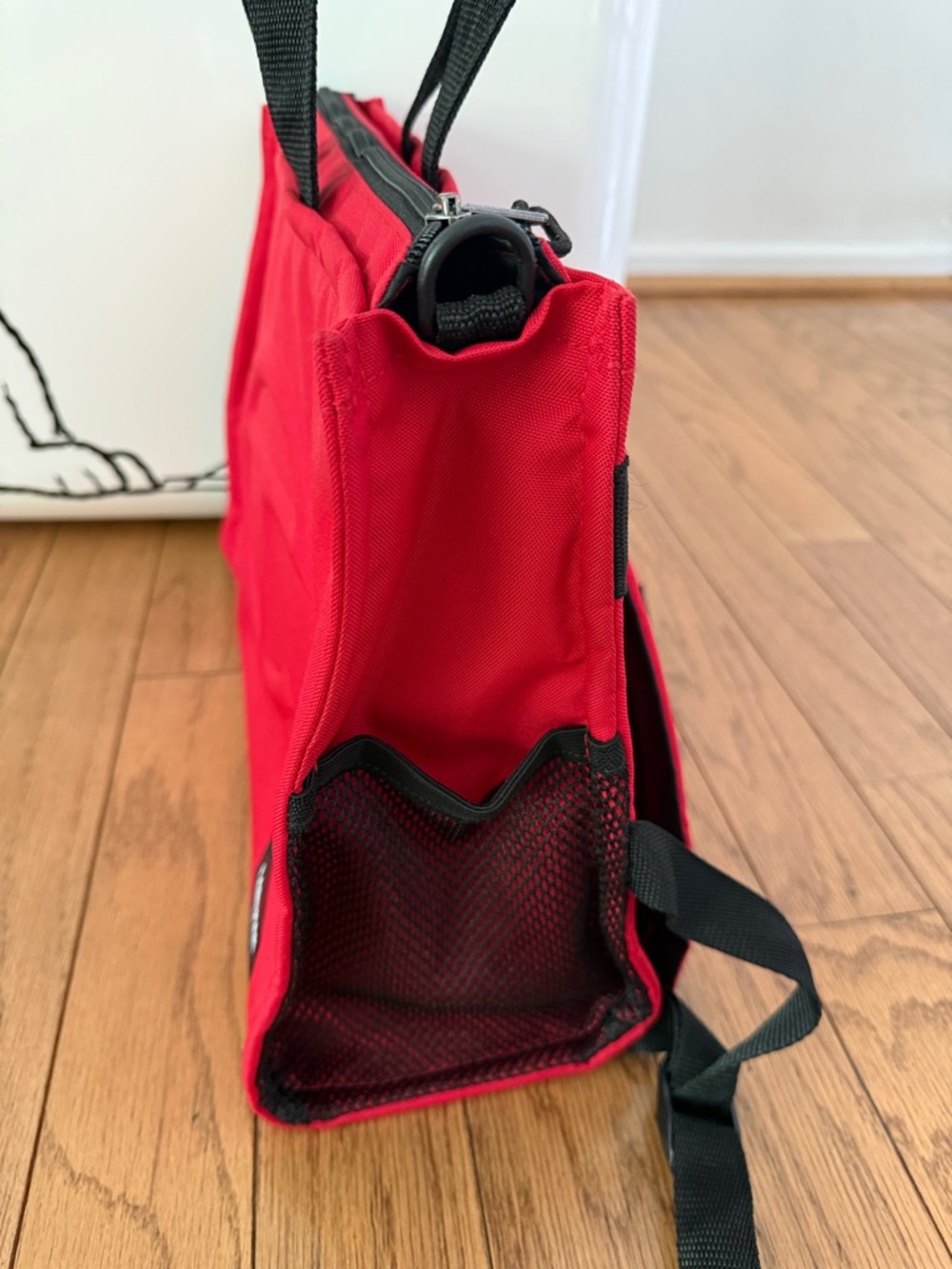 Eastpak x Telfar Red Laptop Tote backpack - Picture 2 of 5